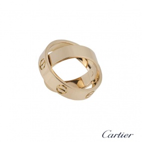 Cartier 18k Rose Gold Spicy Love Ring B&P